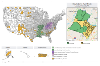 2022-2024 High-Needs Counties with Rural Tracts Map