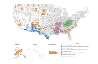 2020 High-Needs Counties Interactive Map