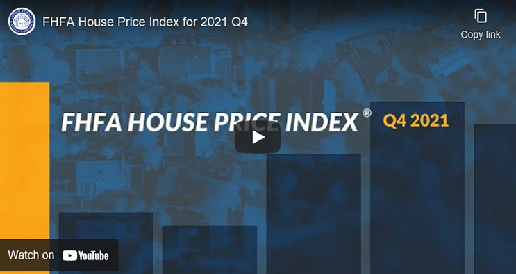 House Price Index for 2021 Q4