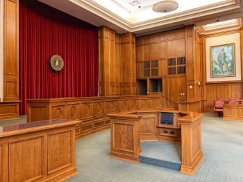 Empty Courtroom