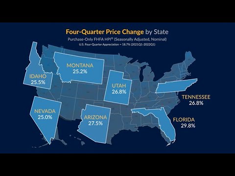 Preview image for the video "FHFA House Price Index 2022 Q1".