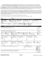 Uniform Residential Loan Application
